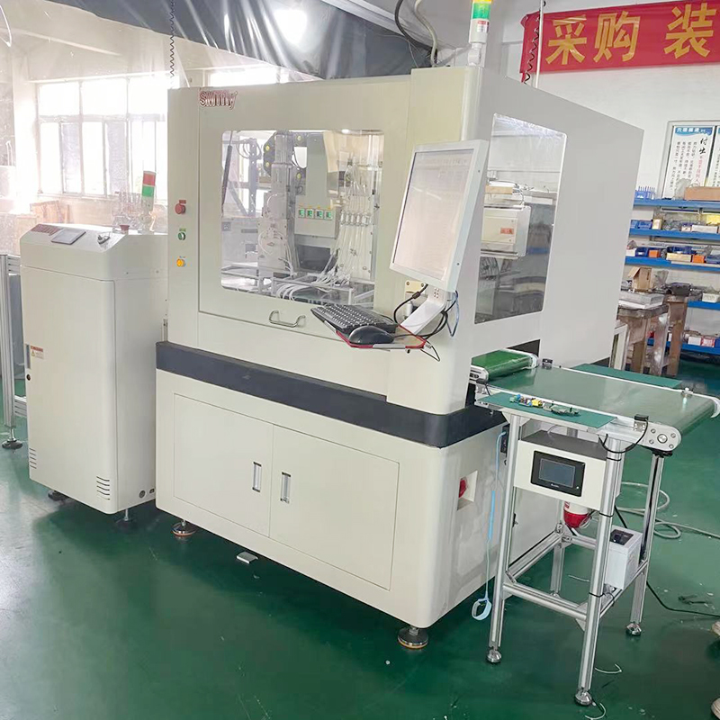 PCB全（quán）自動曲線分板機